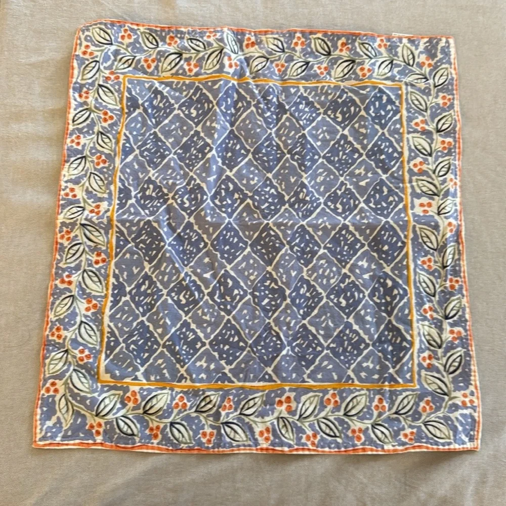 Set of two Pottery Barn cotton napkins